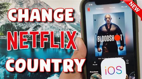 How to change Netflix country?