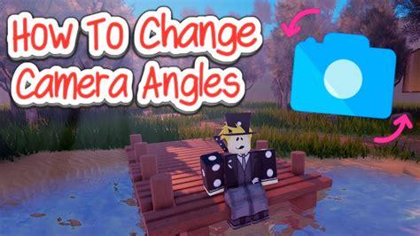 How to change camera angle in Roblox on laptop without a mouse?