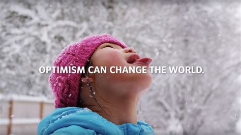 How to change the world with optimism?