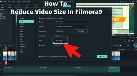 How to change video format?