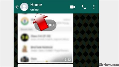 How to check if someone is online on WhatsApp without chatting?