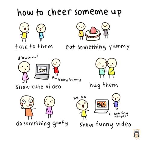 How to cheer up a guy?