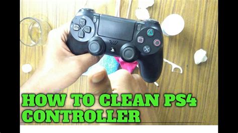 How to clean PS4 controller?
