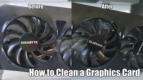 How to clean a GPU?