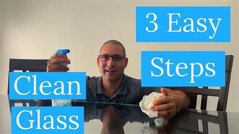 How to clean glass safely?