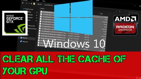 How to clear GPU cache?