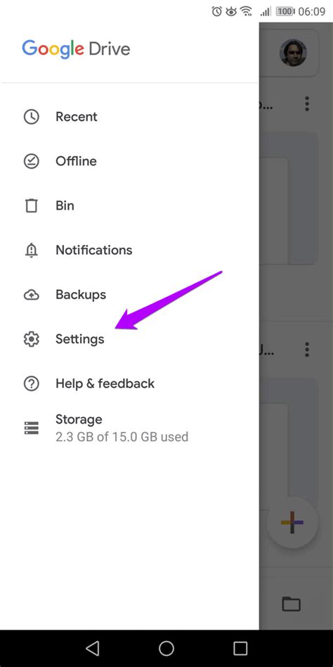 How to clear Google Drive cache?