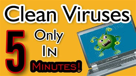 How to clear a virus?