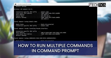 How to combine two commands in command prompt?
