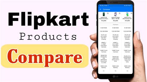 How to compare on Flipkart?