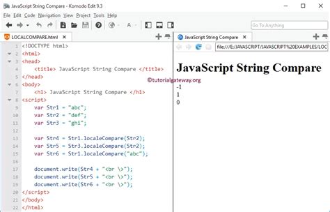 How to compare two HTML content in JavaScript?