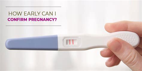 How to confirm pregnancy?