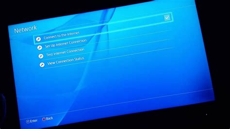 How to connect PS4 to WiFi?