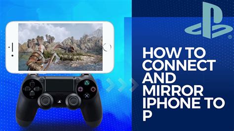 How to connect iPhone to ps4?