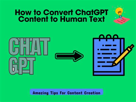 How to convert ChatGPT to human text?
