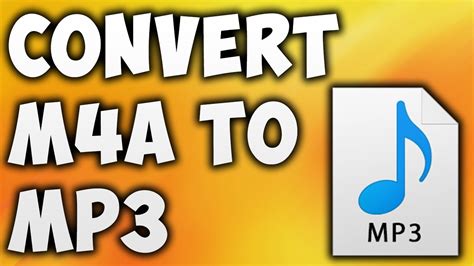 How to convert M4A to MP3 without software?
