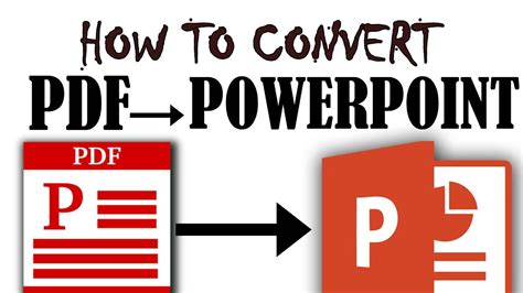 How to convert PDF file to PowerPoint?