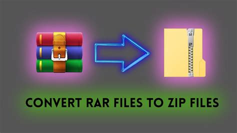 How to convert RAR to zip?