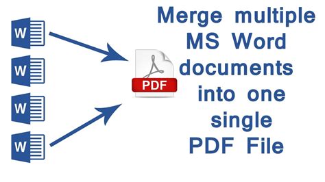 How to convert multiple PDF into one?