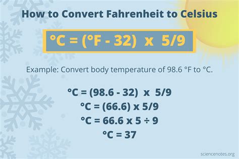 How to convert temperature into C?