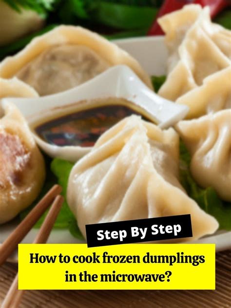 How to cook dumplings in microwave?