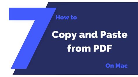 How to copy and paste a PDF?