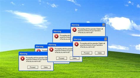 How to crash Windows XP?