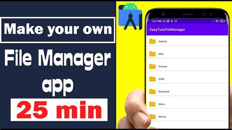 How to create File Manager app in Android?