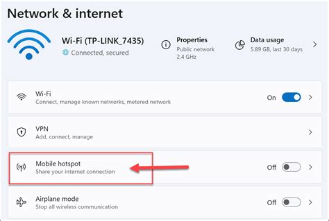 How to create a hotspot?