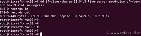 How to create bootable USB from ISO in Ubuntu command line?