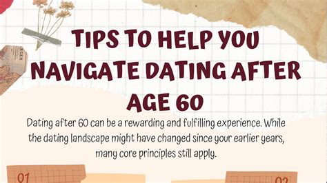 How to date after age 60?