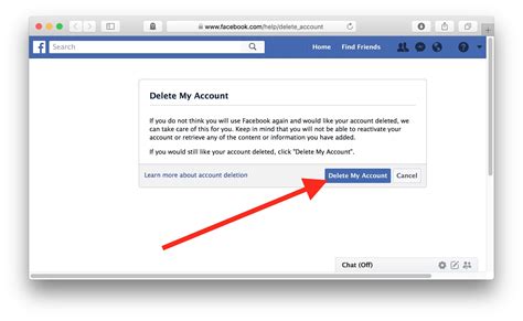 How to delete Facebook account permanently without waiting 30 days?