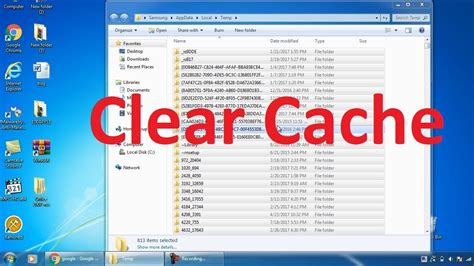 How to delete cache?