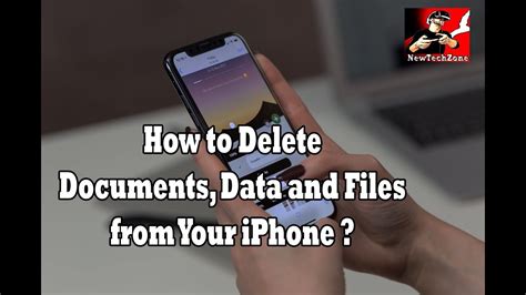 How to delete files on iPhone?
