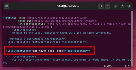 How to delete local repository in Maven command?