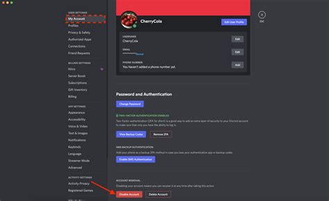 How to disable 18 on Discord?