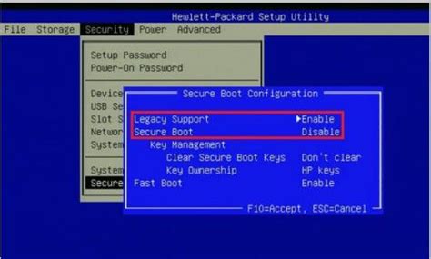 How to disable Safe Boot using CMD?
