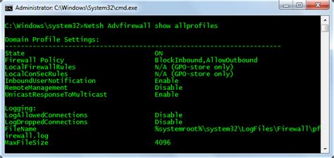 How to disable Windows Firewall using CMD?