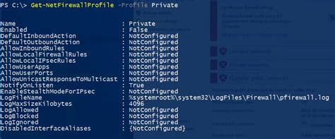 How to disable Windows Firewall using PowerShell?