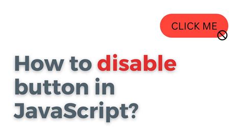 How to disable button while loading in JavaScript?