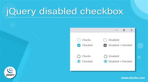 How to disable the checkbox in jQuery?