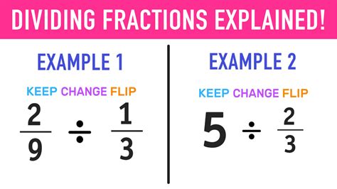 How to divide fractions?