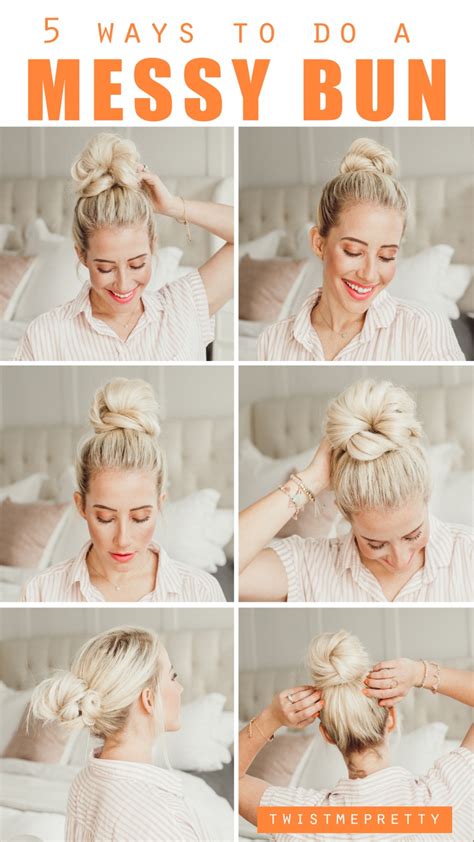 How to do a 30 second messy bun?