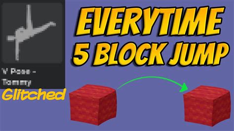 How to do a 5 block jump?