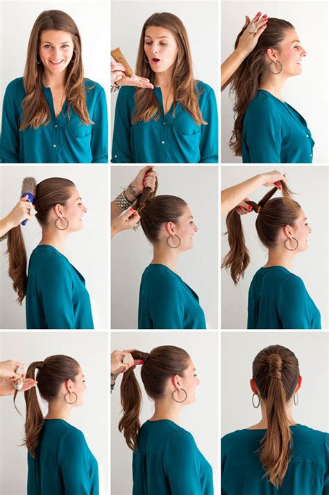 How to do a fancy ponytail easy?