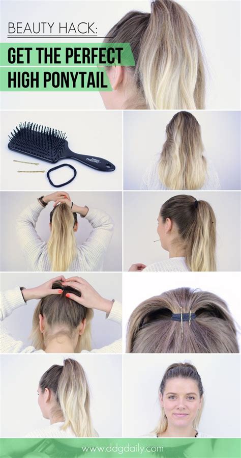 How to do a high ponytail?