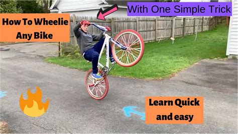 How to do a perfect wheelie?