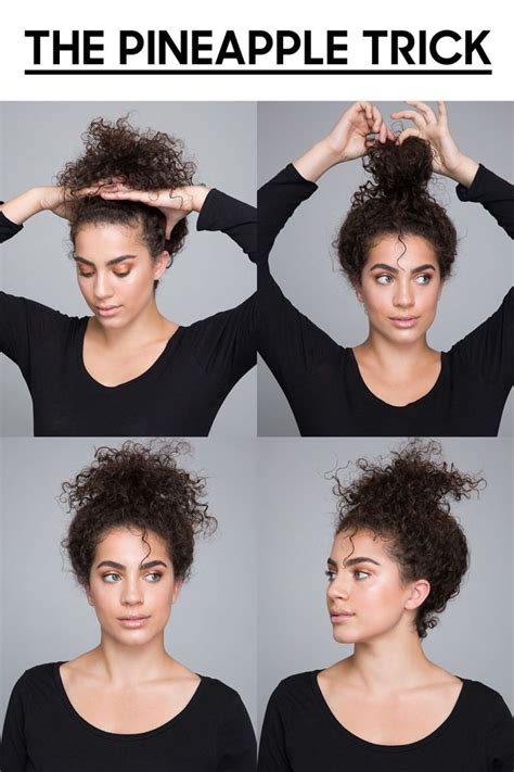 How to do a pineapple hair?
