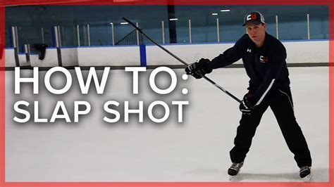 How to do a slap shot?