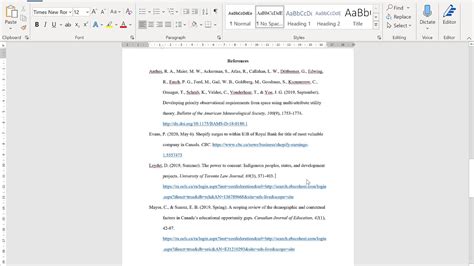 How to do an APA 7 reference page?